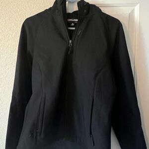 Women's Black Hooded Jacket